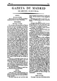 Gazeta de Madrid. 1810. Núm. 192, 11 de julio de 1810 | Biblioteca Virtual Miguel de Cervantes