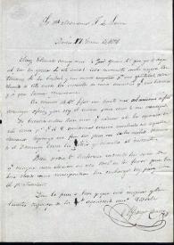 Carta de Alfonso Carrero. Ávila. 17 de junio de 1836 | Biblioteca Virtual Miguel de Cervantes
