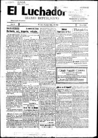 El Luchador : diario republicano. Núm. 2580, jueves 11 de mayo de 1922 | Biblioteca Virtual Miguel de Cervantes
