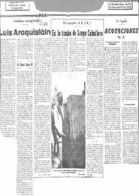 Luis Araquistáin / por Manuel Llaneza Gil | Biblioteca Virtual Miguel de Cervantes