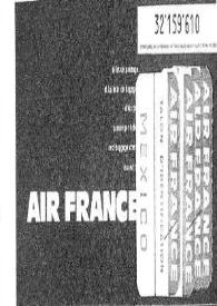 Billetes de avión de Carlos Esplá de la Compañía "Air France" | Biblioteca Virtual Miguel de Cervantes