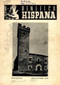 Benéfica Hispana : Revista Trimestral. Año VII, número 15, diciembre de 1951 | Biblioteca Virtual Miguel de Cervantes