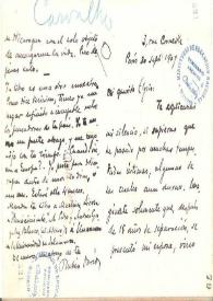 Carta de Rubén Darío a CARVALHO, Elysio | Biblioteca Virtual Miguel de Cervantes