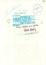 Carta de Rubén Darío a BARBERA | Biblioteca Virtual Miguel de Cervantes