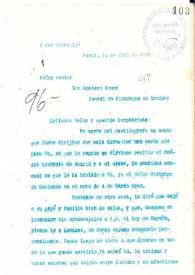 Carta de Rubén Darío a GÓMEZ, Gustavo | Biblioteca Virtual Miguel de Cervantes