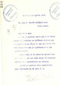 Carta de Rubén Darío a GARCÍA GARÉPALO MESA, M. | Biblioteca Virtual Miguel de Cervantes
