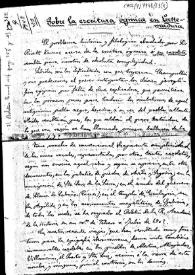 Informe sobre la escritura ógmica o escritura en cazoletas en Extremadura y en otros lugares donde se ha conocido | Biblioteca Virtual Miguel de Cervantes