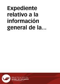 Expediente relativo a la información general de la Comisión del monetario. | Biblioteca Virtual Miguel de Cervantes