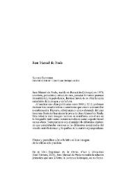 Juan Manuel de Prada / Xavier Escudero | Biblioteca Virtual Miguel de Cervantes