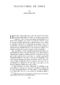 Trayectoria de Chile / por Jaime Delgado | Biblioteca Virtual Miguel de Cervantes