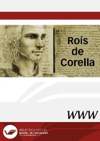 Joan Roís de Corella / direcció Rafael Alemany