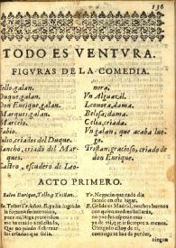 Todo es ventura | Biblioteca Virtual Miguel de Cervantes