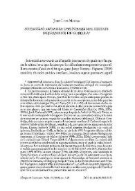 "Sotsmissió amorosa": uns poemes mal editats de Joan Roís de Corella / Josep Lluís Martos | Biblioteca Virtual Miguel de Cervantes