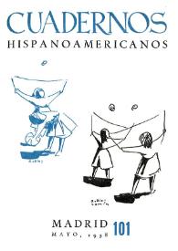 Cuadernos Hispanoamericanos. Núm. 101, mayo 1958 | Biblioteca Virtual Miguel de Cervantes
