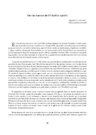 Por los trancos de "El diablo cojuelo" / Agustín de la Granja | Biblioteca Virtual Miguel de Cervantes