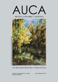 Auca : revista literaria y artística. Núm. 23, noviembre 2011 | Biblioteca Virtual Miguel de Cervantes