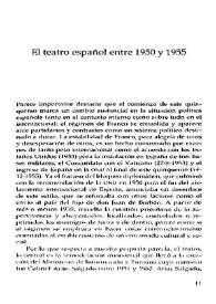 El teatro español entre 1951 y 1955 / edición al cuidado de Víctor García Ruiz | Biblioteca Virtual Miguel de Cervantes
