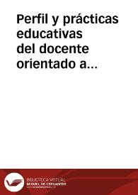 Perfil y prácticas educativas del docente orientado a la innovación en las escuelas de negocios en México | Biblioteca Virtual Miguel de Cervantes
