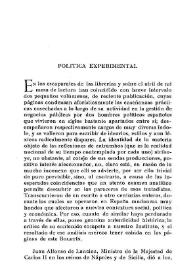 Política experimental / El Duque de Maura | Biblioteca Virtual Miguel de Cervantes