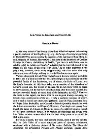 Luis Vélez de Guevara and Court Life / Gareth A. Davies | Biblioteca Virtual Miguel de Cervantes