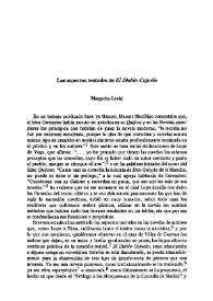 Los aspectos teatrales de "El Diablo Cojuelo" / Margarita Levisi | Biblioteca Virtual Miguel de Cervantes