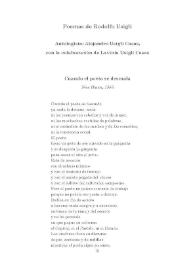 Poemas de Rodolfo Usigli / antologista, Alejandro Usigli Casas, con la colaboración de Lavinia Usigli Casas | Biblioteca Virtual Miguel de Cervantes