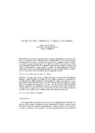 El motivo del cordón en la lírica cancioneril / Sandra España Torres | Biblioteca Virtual Miguel de Cervantes