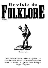 Revista de Folklore. Tomo 11b. Núm. 128, 1991 | Biblioteca Virtual Miguel de Cervantes