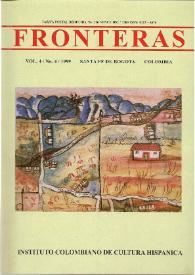 Fronteras de la Historia. Vol. 4, núm. 4, 1999 | Biblioteca Virtual Miguel de Cervantes