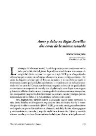 Amor y dolor en Rojas Zorrilla: dos caras de la misma moneda / María Teresa Julio | Biblioteca Virtual Miguel de Cervantes
