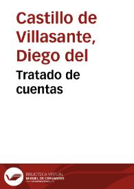 Tratado de cuentas | Biblioteca Virtual Miguel de Cervantes