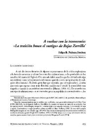 A vueltas con la taxonomía: "La traición busca el castigo" de Rojas Zorrilla / Felipe B. Pedraza Jiménez | Biblioteca Virtual Miguel de Cervantes