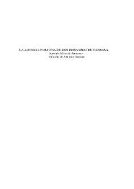 La adversa fortuna de don Bernardo de Cabrera / Antonio Mira de Amescua ; ed. Antonio Serrano | Biblioteca Virtual Miguel de Cervantes