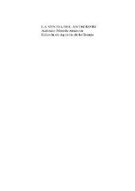 La venida del Antecristo / Antonio Mira de Amescua ; ed. Agustín de la Granja | Biblioteca Virtual Miguel de Cervantes