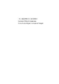 El mártir de Madrid / Antonio Mira de Amescua ; ed. Miguel González Dengra | Biblioteca Virtual Miguel de Cervantes