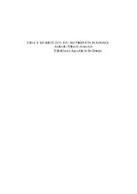 Vida y muerte del falso profeta Mahoma / Antonio Mira de Amescua ; ed. Agustín de la Granja | Biblioteca Virtual Miguel de Cervantes