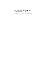 La tercera de sí misma /  Antonio Mira de Amescua ; ed. Agustín de la Granja | Biblioteca Virtual Miguel de Cervantes