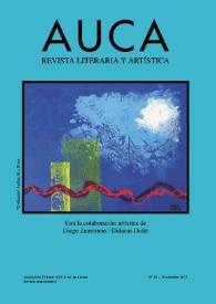 Auca : revista literaria y artística. Núm. 29, noviembre 2013 | Biblioteca Virtual Miguel de Cervantes