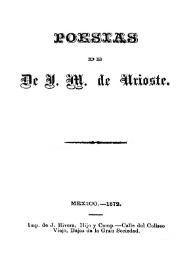 Poesías / de J. M. Urioste | Biblioteca Virtual Miguel de Cervantes