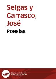 Poesías | Biblioteca Virtual Miguel de Cervantes