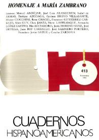 Cuadernos Hispanoamericanos. Núm. 413, noviembre 1984 | Biblioteca Virtual Miguel de Cervantes