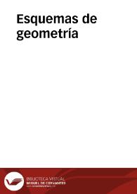 Esquemas de geometría | Biblioteca Virtual Miguel de Cervantes