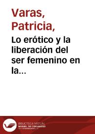 Lo erótico y la liberación del ser femenino en la poesía de Delmira Agustini / Patricia Varas | Biblioteca Virtual Miguel de Cervantes