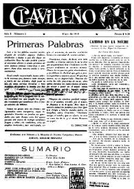 Clavileño (1948). Año I, núm. 1, mayo de 1948 | Biblioteca Virtual Miguel de Cervantes