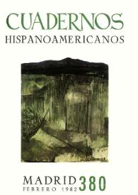 Cuadernos Hispanoamericanos. Núm. 380, febrero 1982 | Biblioteca Virtual Miguel de Cervantes