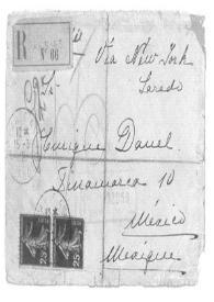[Sobre sin carta enviado a Enrique Danel en México, París, 3 de marzo de 1912] | Biblioteca Virtual Miguel de Cervantes