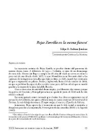 Rojas Zorrilla en la escena futura / Felipe B. Pedraza Jiménez | Biblioteca Virtual Miguel de Cervantes
