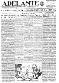 Adelante : Órgano del Partido Socialista Obrero [Español] (México, D. F.). Año III, núm. 57, 15 de junio de 1944 | Biblioteca Virtual Miguel de Cervantes