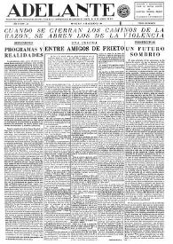 Adelante : Órgano del Partido Socialista Obrero [Español] (México, D. F.). Año III, núm. 60, 1 de agosto de 1944 | Biblioteca Virtual Miguel de Cervantes