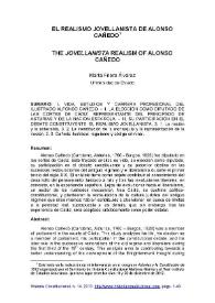 El realismo jovellanista de Alonso Cañedo / Marta Friera Álvarez | Biblioteca Virtual Miguel de Cervantes